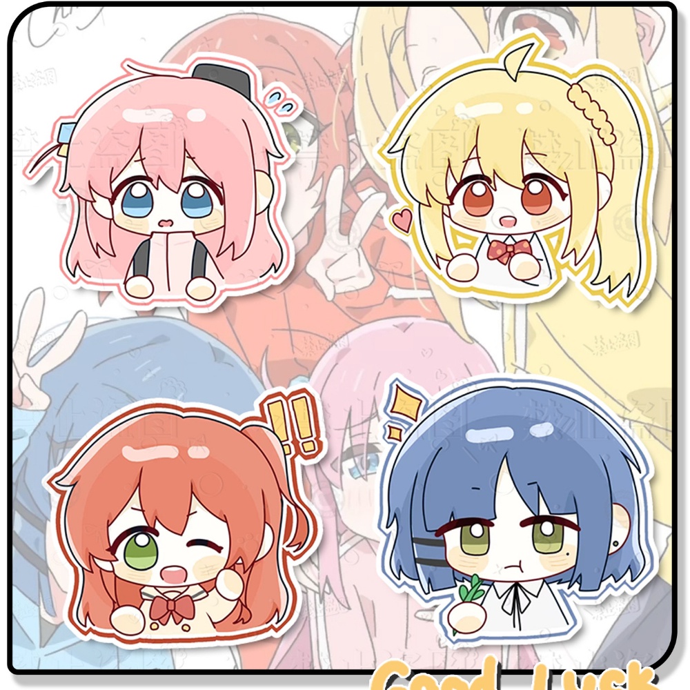 เข็มกลัดอะคริลิค รูปการ์ตูน Lonely Rock Boqi Sauce น่ารัก สองมิติ สําหรับห้อยกระเป๋า