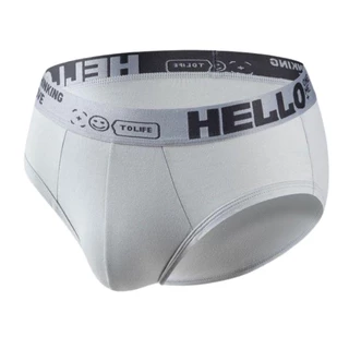 Men underwear กางเกงชั้นใน ขาเว้า เนื้อผ้านิ่ม สวมใส่สบาย ระบายอากาศได้ดี Size L-4XL