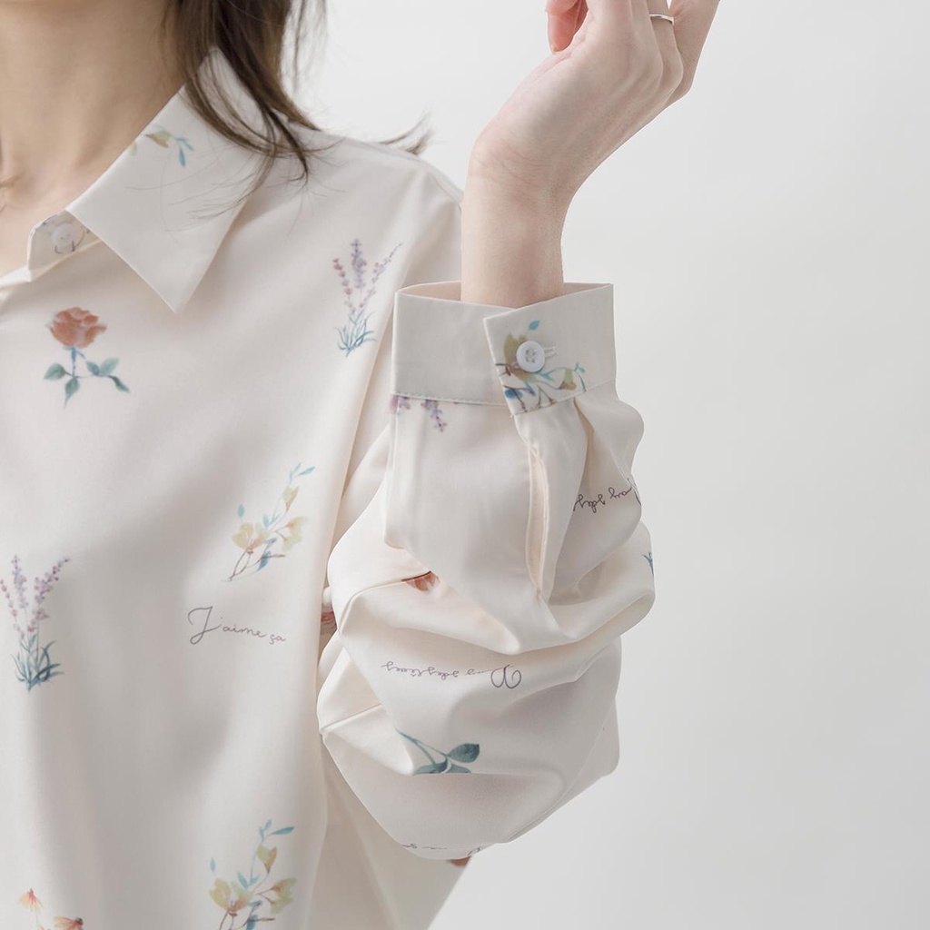 เสื้อเชิ้ตแขนยาว ผ้าชีฟอง สีขาว แฟชั่นฤดูใบไม้ผลิ และฤดูใบไม้ร่วง สไตล์เกาหลี สําหรับผู้หญิง 2023
