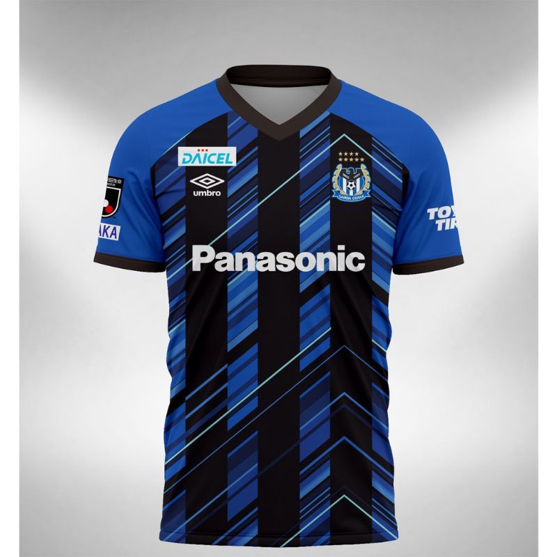 Jersey Gamba Osaka Home 2021 ฟรีเสื้อยืด Nicknam / Baju Microfiber Jersi / Baju Jersey เสื้อยืด / Ts