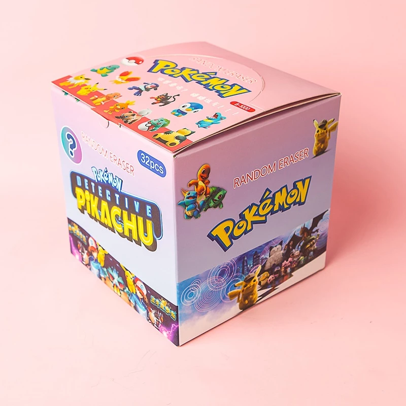 10/5/2 ชิ้น โปเกมอน สุ่มยางลบ กล่องปริศนา DIY ประกอบยางลบ ปิกาจู Charmander เครื่องเขียนนักเรียน ตุ๊กตา ของเล่นเด็ก ของขวัญ thumbnail 4