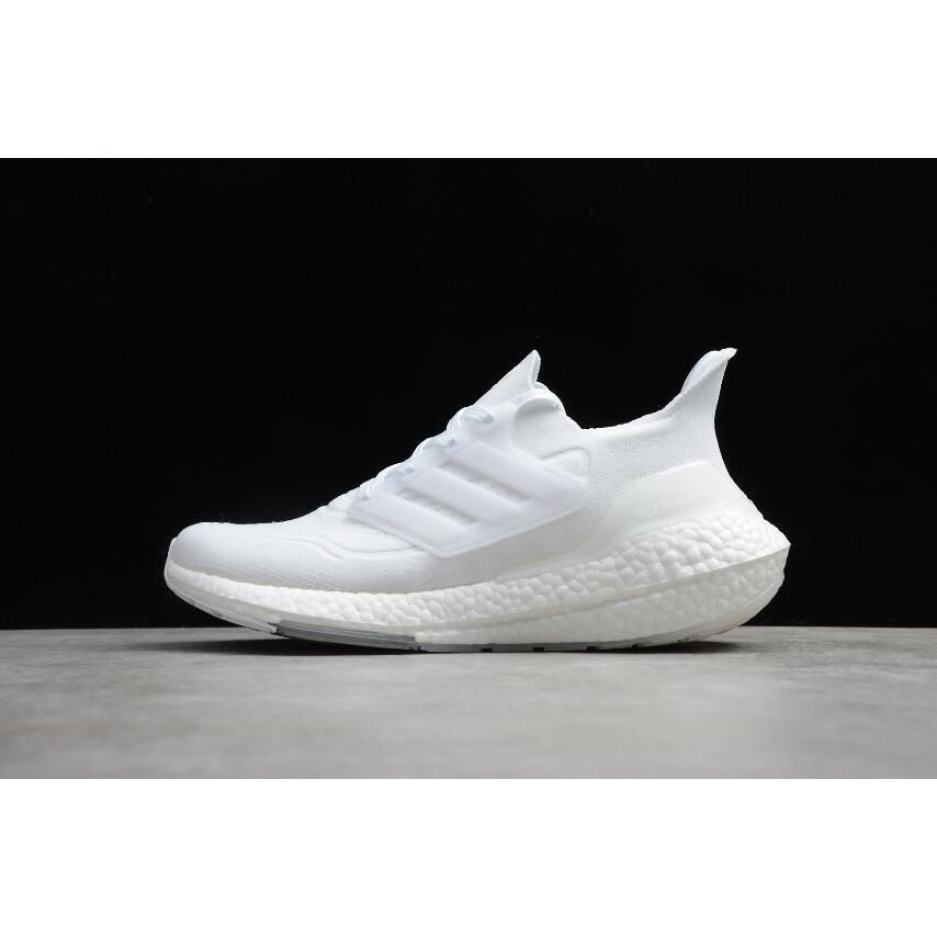 ♞,♘,♙,♟2021 New Adidas Ultra Boost 21 Triple White FY0379 Sports Running Shoes