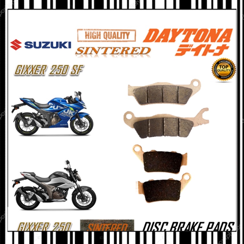 SUZUKI GIXXER 250 GIXXER 250 SF ผ้าเบรคคุณภาพสูง
