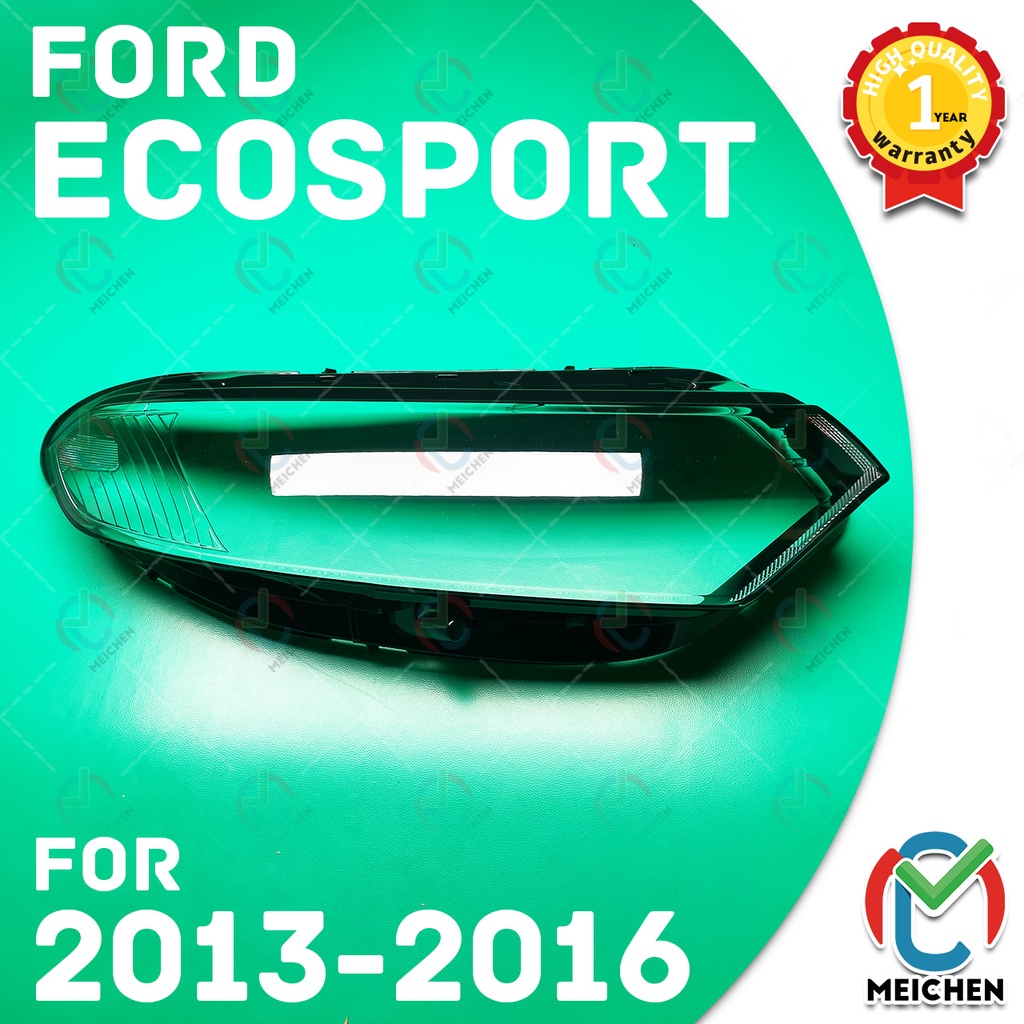 ฝาครอบไฟหน้า Ford Ecosport 2013-2016 เลนส์พลาสติกตรงรุ่น