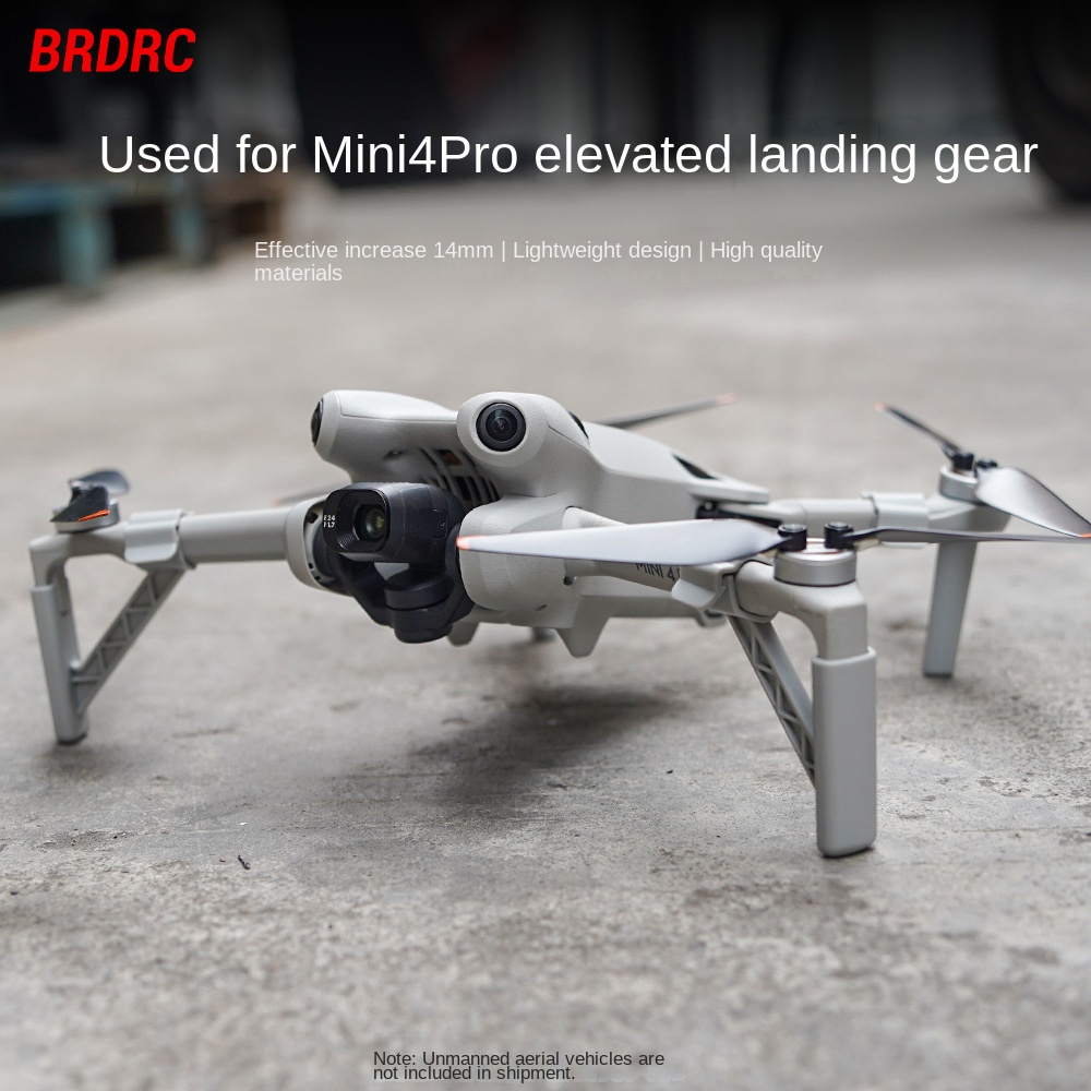 Brdrc เหมาะสําหรับ DJI MINI 4 PRO ความสูงขาตั ้ งกล ้ อง Landing Stand Landing Protection Stand ความสูงขาตั ้ งกล ้ องขยาย