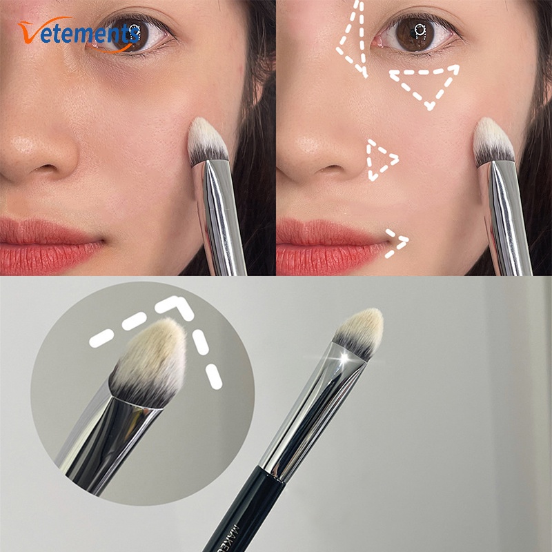 Finger Belly Thumb Concealer Brush Cover Pimple Print Spots Round Head Soft Hair Concealer Makeup Brush Beauty Tools