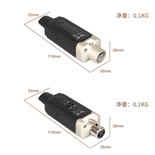 ระบบไมโครโฟนไร้สาย UHF XLR สําหรับไมโครโฟนไดนามิก เครื่องผสมเสียง ระบบ PA