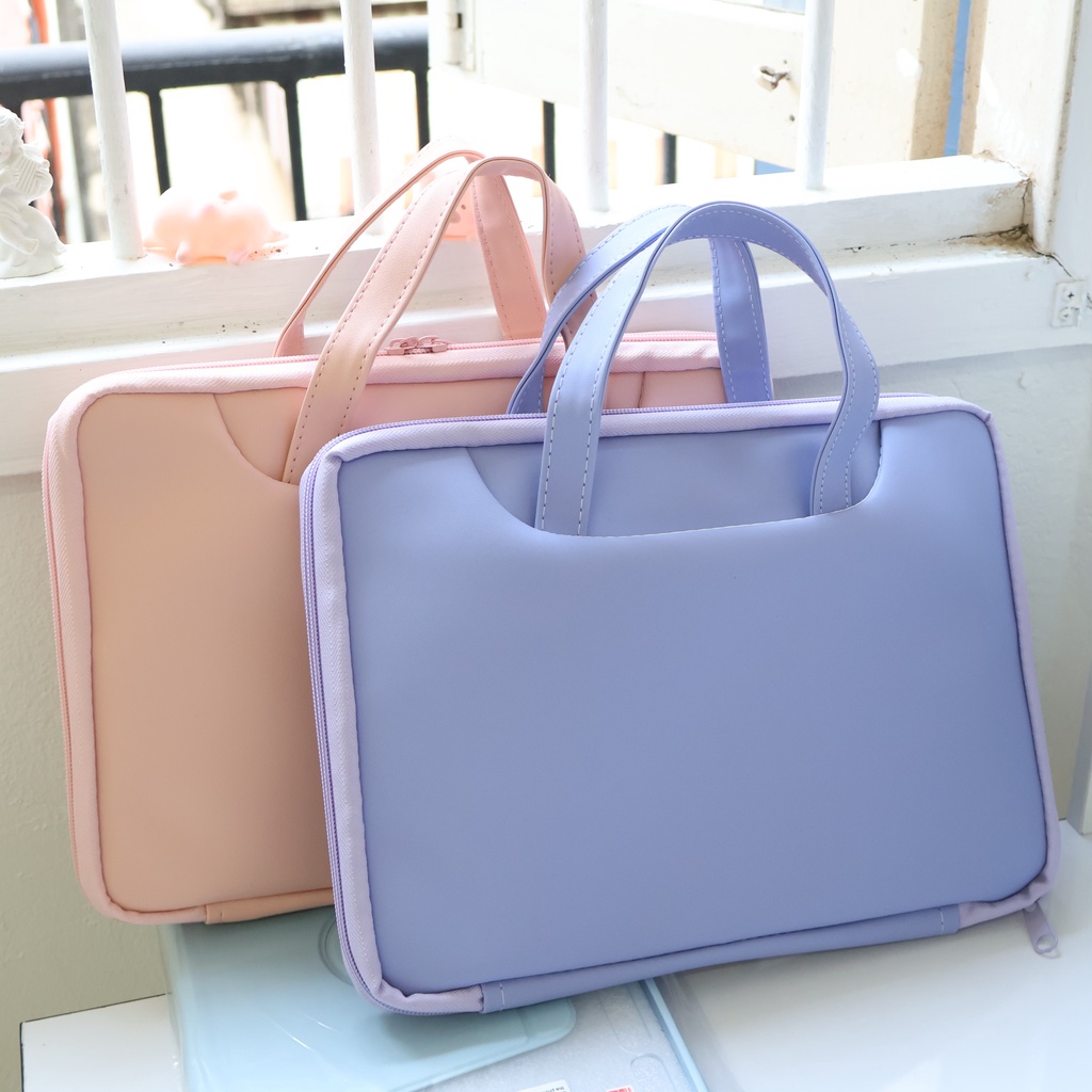 กระเป๋าโน๊ตบุ๊ค laptop bag notebook case ซองโน๊ตบุ๊ค กันน้ำ กันกระแทก กันรอยขีดข่วน 10.9นิ้ว ทํางานร่วมกับแท็บเล็ตส่วนให