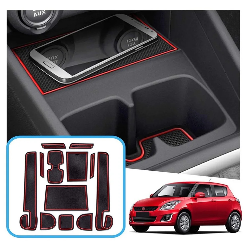 แผ่นยางกันลื่น กันน้ํา กันฝุ่น สําหรับ Suzuki Swift ZC33S 13S 53S C83S 12 ชิ้น