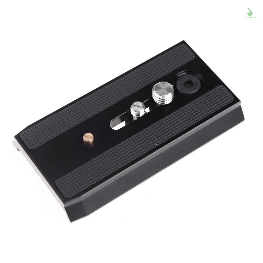 แผ่นปลดเร็ว สกรู 501PL 1/4 นิ้ว -20 & 3/8 นิ้ว สําหรับ Manfrotto 501HDV 503HDV 701HDV MH055M0-Q5