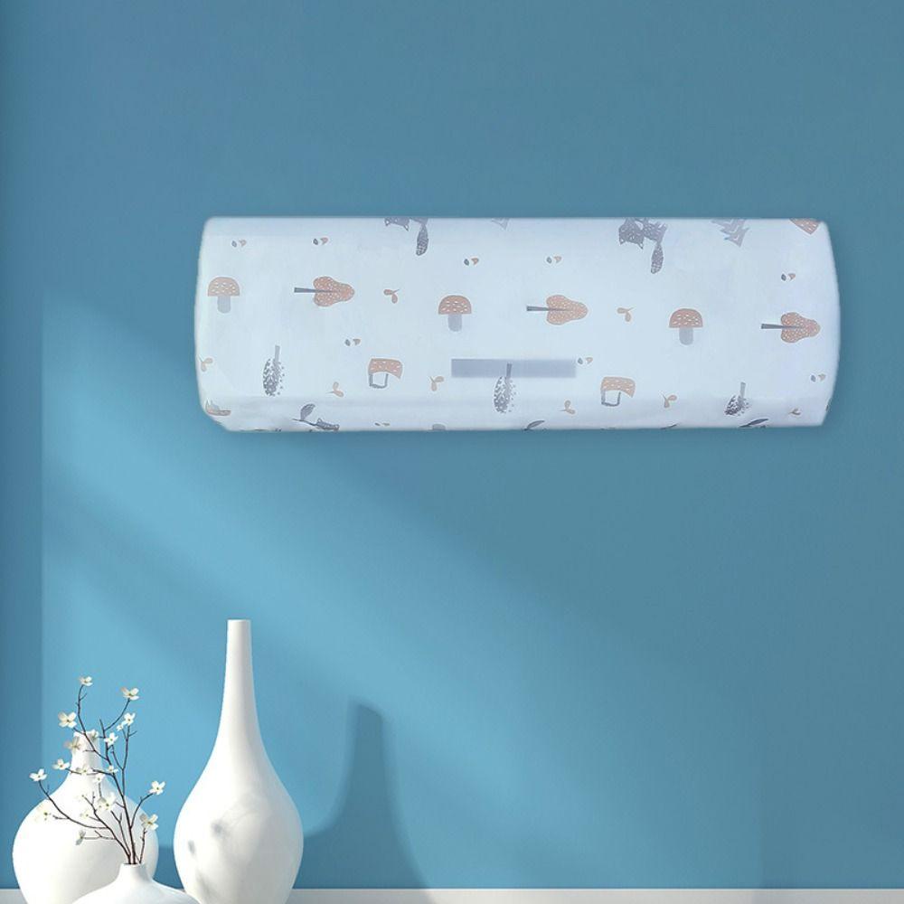 Somedayzl ผ้าคลุมเครื่องปรับอากาศ ป้องกันฝุ่น ยืดหยุ่น ทําความสะอาดง่าย ทนทาน ลายการ์ตูน - รูปที่ 5