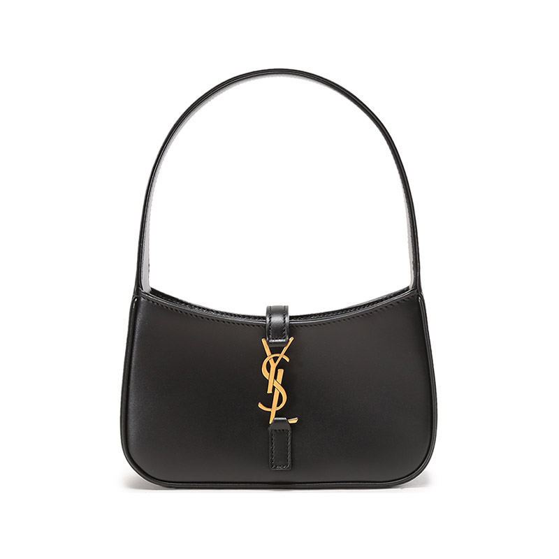 YSL/Yves Saint Laurent/LE 5A7/HOBO/กระเป๋าถือ/กระเป๋าสะพายไหล่/กระเป๋าใต้วงแขน/710318 2R20W/แท้ 100%