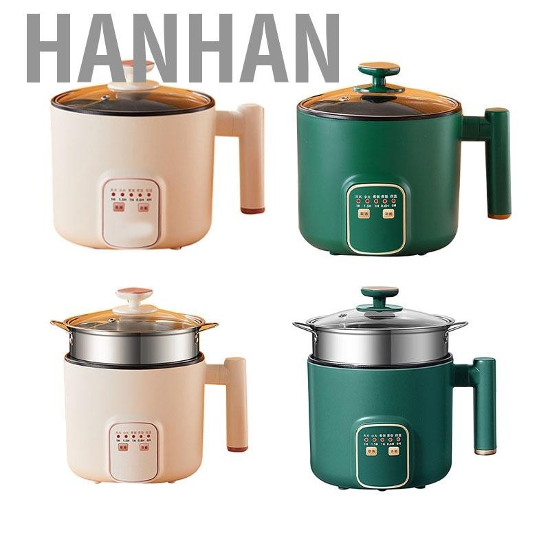 Hanhan Electric Hot Pot  Intelligent Panel Non Stick Noodle Cooker for Office