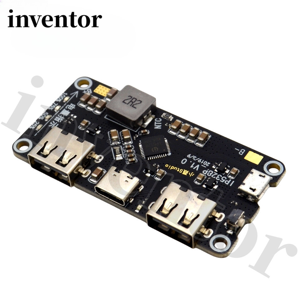 โมดูลสวิตช์ชาร์จมือถือ แบบชาร์จเร็ว สองทิศทาง IP5328P 3.7V 5V9V12V