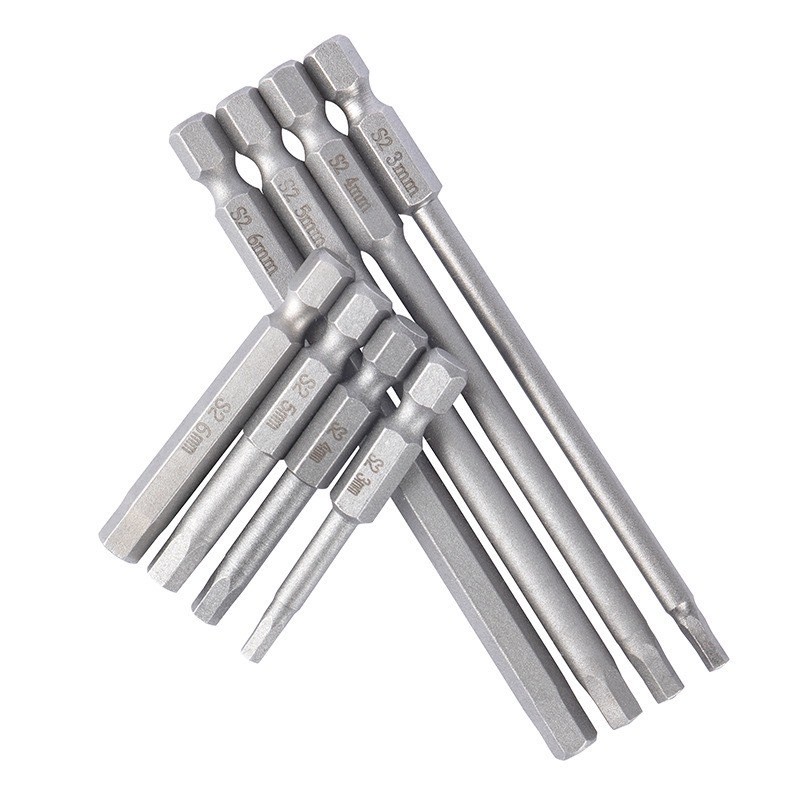 CALSO ไขควงแม่เหล็กหกเหลี่ยม ไขควงแม่เหล็ก ไขควงหกเหลี่ยม ดอกไขควงแม่เหล็ก S2 50 MM. กับ 100 MM.