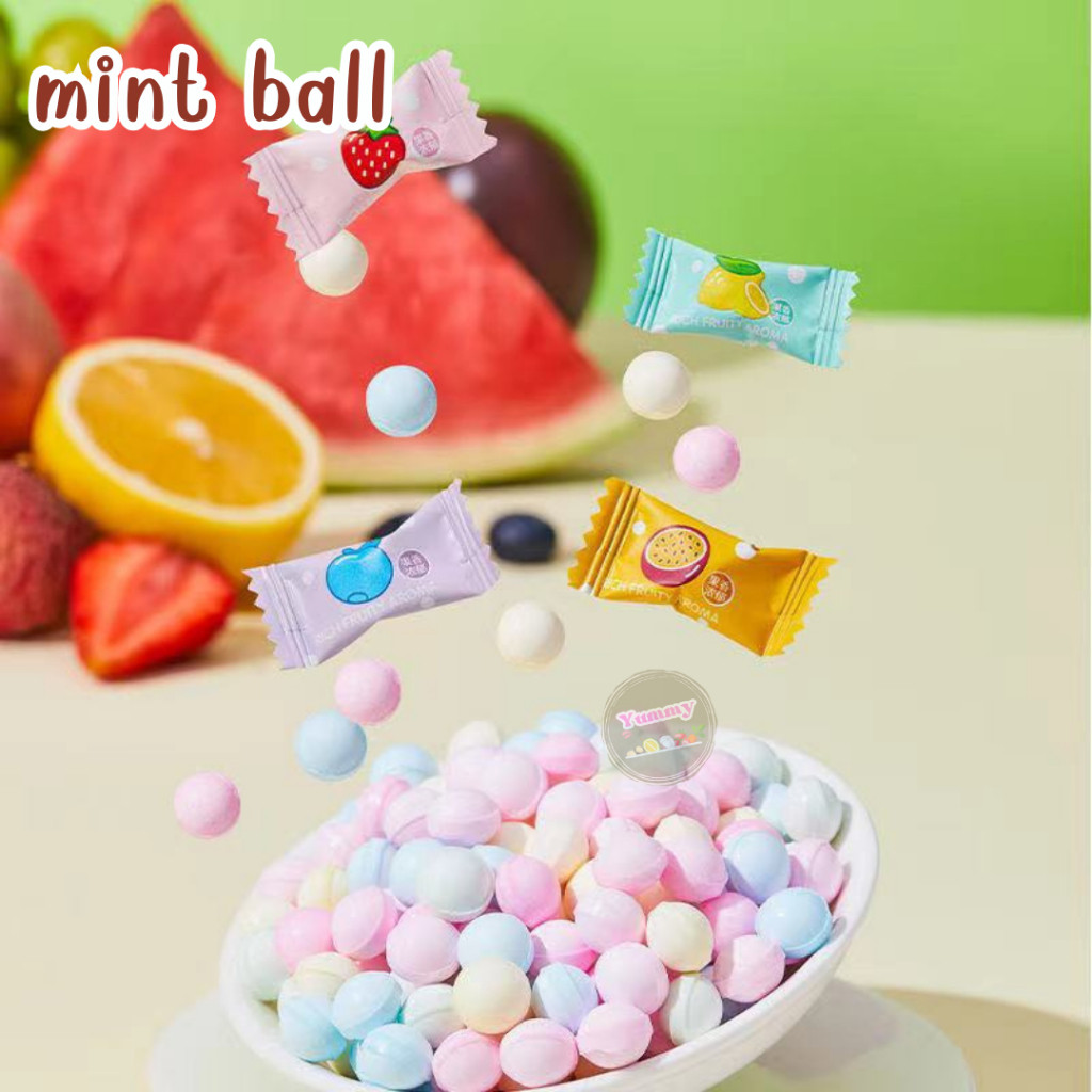 Mungkung New!!🍃ลูกอมมิ้นท์ Mint Ball🍃11รส สดชื่น ขนม ลูกอม ทานเล่น ขนมเด็ก  เม็ดจิ๋วแต่แจ๋ว เย็นสดชื่น หอมทุกลมหายใจ - รูปที่ 4