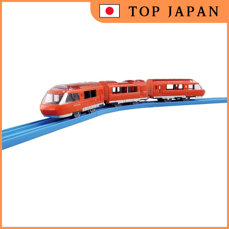 TAKARA TOMY "Plarail S-52 Odakyu Romancecar GSE70000 Type" Electric Train Toy for ages 3 and up, mee