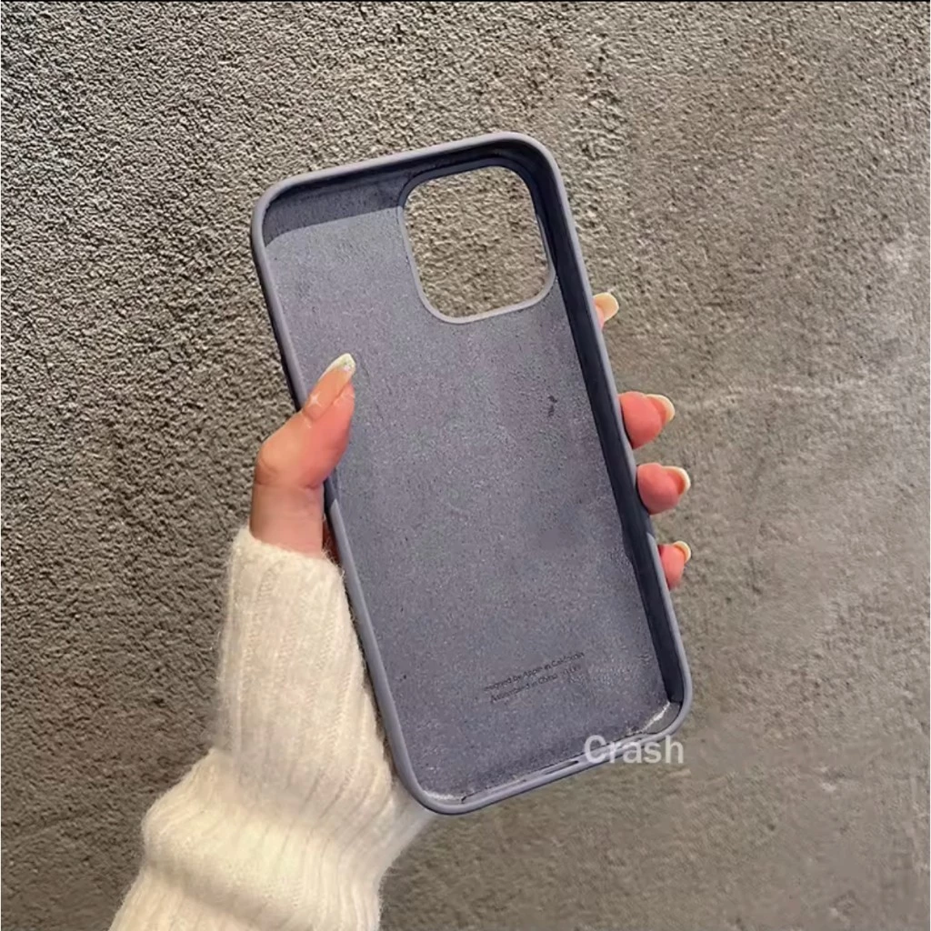 เคส ซิลิโคน กันเปื้อน กำมะหยี่ Silicone Cover Case For iPhone 11/12 Promax 13Promax 14Promax 15Promax 024 thumbnail 3
