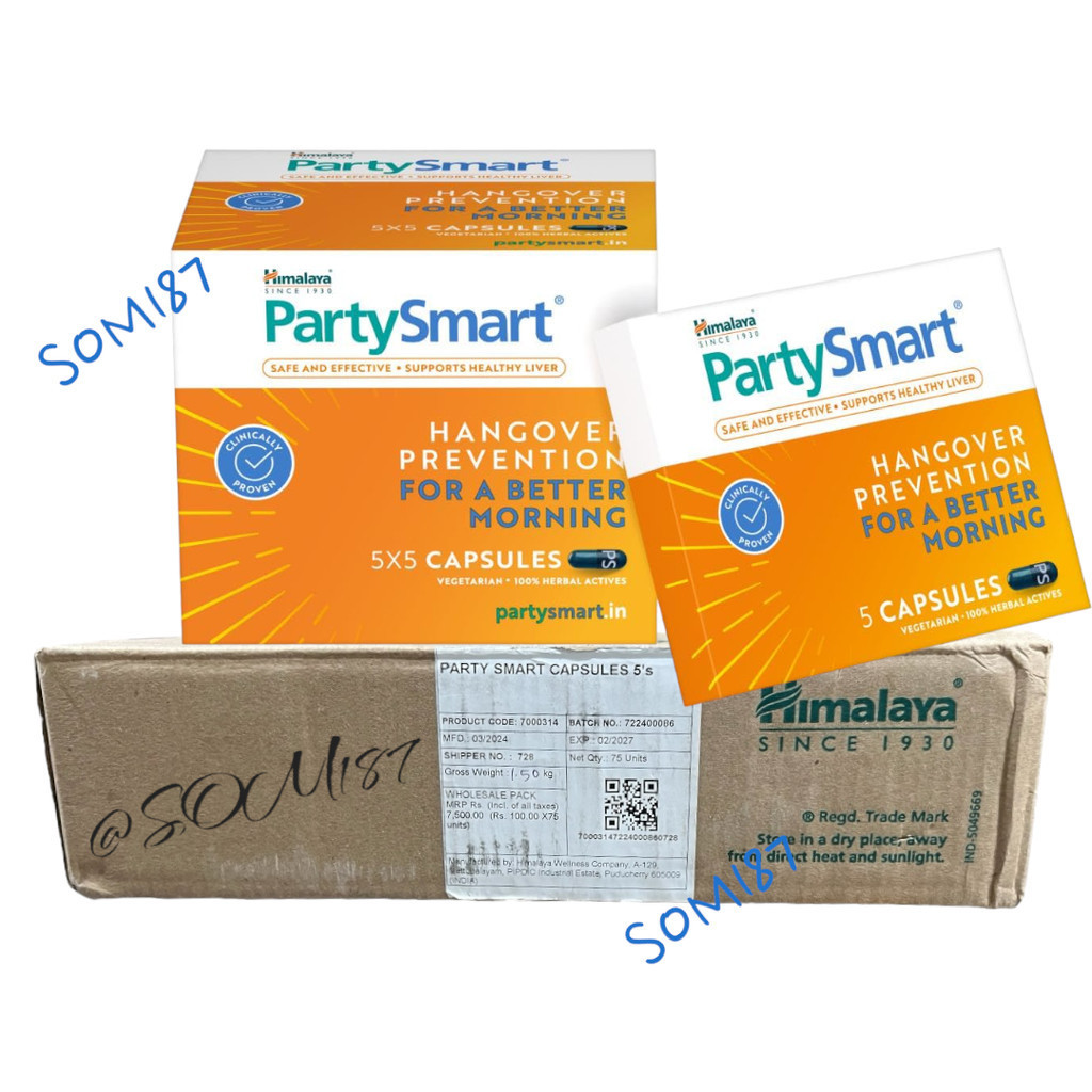 Himalaya Party Smart Capsules.