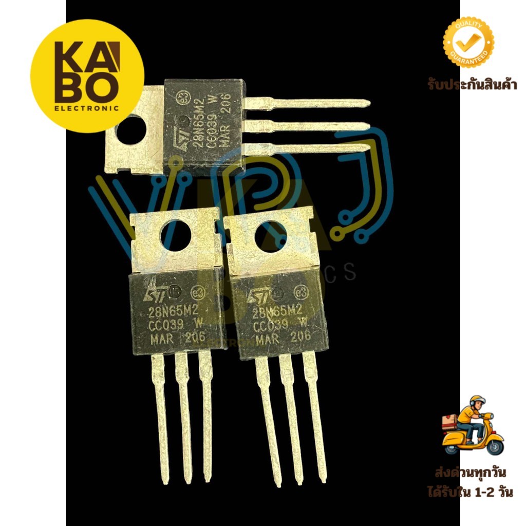 STP28N65M2 มอสเฟสชนิดN -TO-220