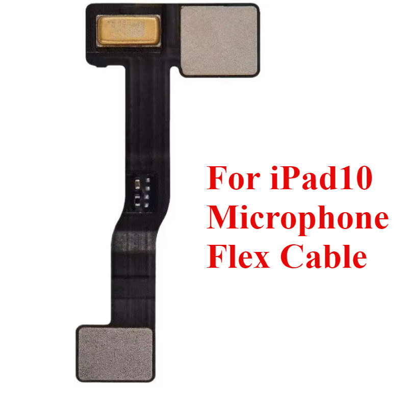 ไมโครโฟน Flex สําหรับ Pad 10 A2696 A2757 A2577 ลําโพงไมโครโฟน Flex สายภายใน MIC Connector ริบบิ้นอะไ