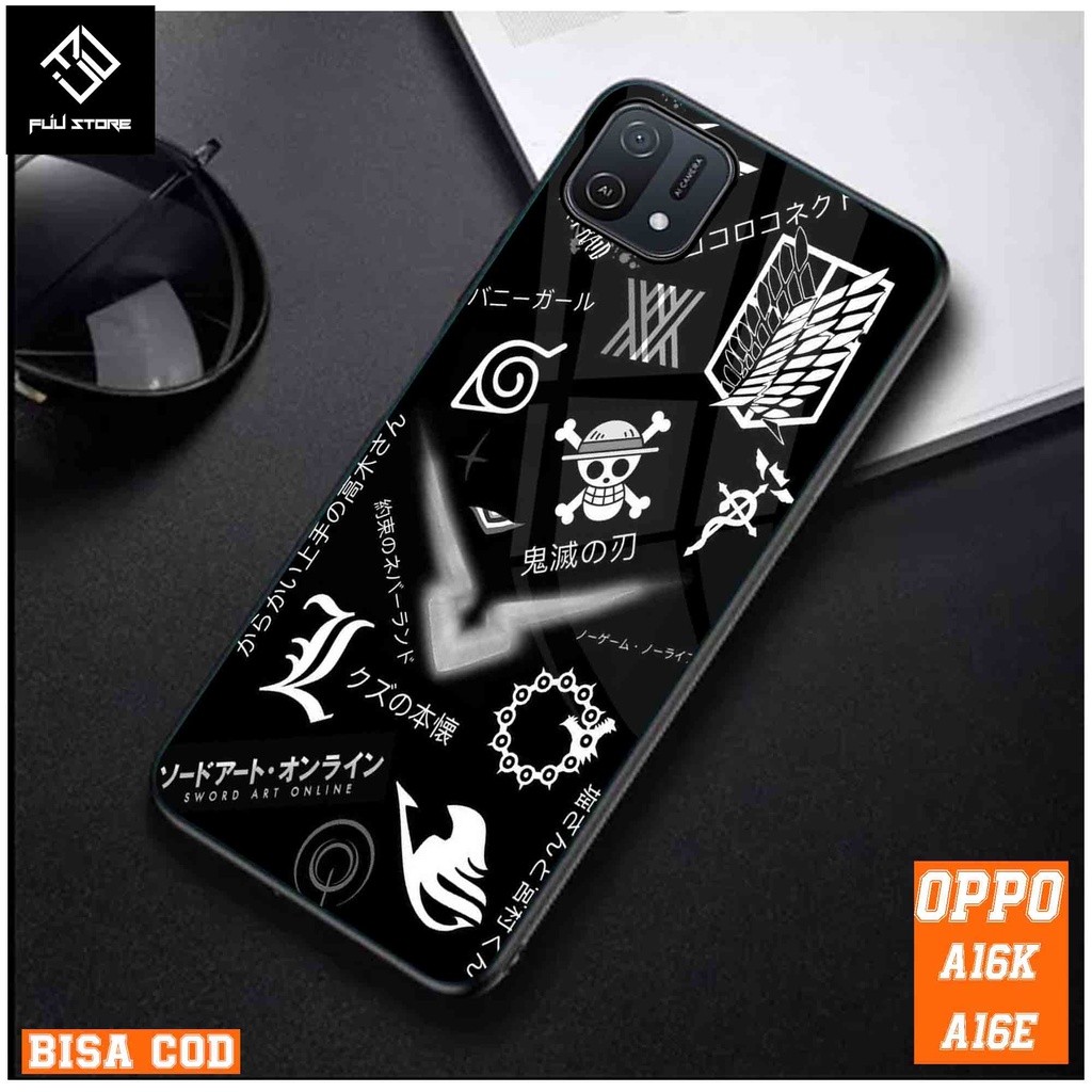 เคส Oppo A16K / A16E - Fuu Store - เคสแฟชั่น hp oppo a16k - Casing hp oppo a16e - Silicone hp - Kesi
