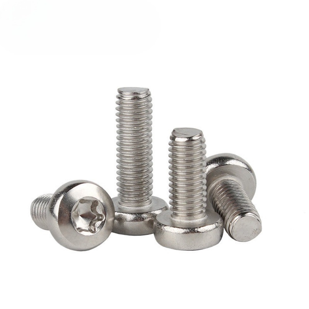 น็อต หัวกลมจม ดาว ท็อกซ์ แกนเดือย สกรู 304 สกรูเครื่องหัวกระทะ Hexalobular Socket Button Head Screws TORX สแตนเลส M5/M6/M8/M10 * L6-100MM (ZYX-DP-TH-2-S) ราคา ถูกที่สุด ดีลบีเคเค แกลเลอรีภาพที่ 4