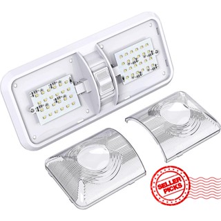 หลอดไฟติดเพดาน 12V 48LED RV LED 4500K K0E5 1 ชิ้น