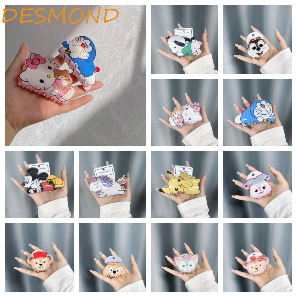 Desmond กิ๊บติดผม ลายการ์ตูนแมว มิกกี้ ฉลาม สําหรับใช้ในชีวิตประจําวัน