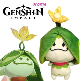 Aroma Genshin หมอนตุ๊กตานุ่ม ยัดนุ่น ลายเกมอาราม่า Kawaii Sumeru Aranara Yamilan Yasa สําหรับตกแต่งห้อง