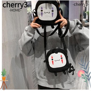 Cherry3 กระเป๋าสะพายไหล่ กระเป๋าถือ ทรงเมสเซนเจอร์ ลายการ์ตูนญี่ปุ่น สําหรับเด็กผู้หญิง