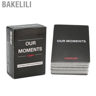 Bakelili Game Cards  Couple Strengthen Relationship Show Concern for Table