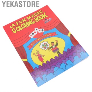 Yekastore Coloring Book Cartoon Design Easy To Use Tricks Props Magician US