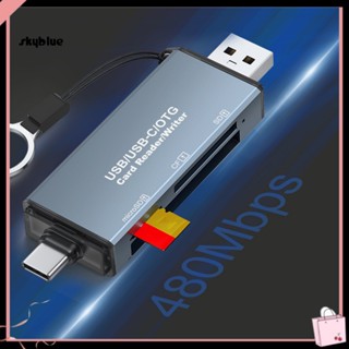 [Sy] เครื่องอ่านการ์ดรีดเดอร์ Usb-c แบบพกพา สําหรับกล้อง และแล็ปท็อป Sd tf cf