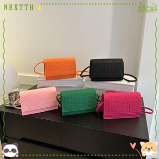 Nextth กระเป๋าสะพายไหล่ ผ้าสักหลาด น้ําหนักเบา สีพื้น สําหรับผู้หญิง