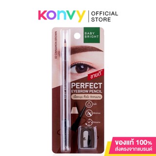 Baby Bright Perfect Eyebrow Pencil 1.2g #02 Cinnamon Brown [Y2022].