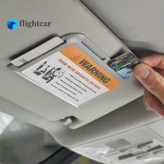 Flightcar คลิปที่บังแดดรถยนต์ชั่วคราว สําหรับที่จอดรถชั่วคราว