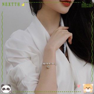 Nextth โอปอล เสน่ห์ สร้อยข้อมือ ของขวัญ เครื่องประดับ อุปกรณ์เสริม แฟนสาว สร้อยข้อมือโซ่