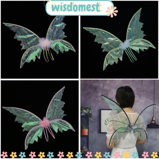 Wisdomest สายคล้องไหล่ รูปปีกผีเสื้อ สําหรับตกแต่งปาร์ตี้ วันหยุดเทศกาล DIY