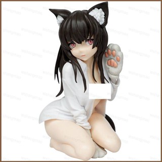 โมเดลฟิกเกอร์ Mg Koyafu Cat Girl Miya Action Figure สีขาว สําหรับตกแต่งบ้าน เก็บสะสม