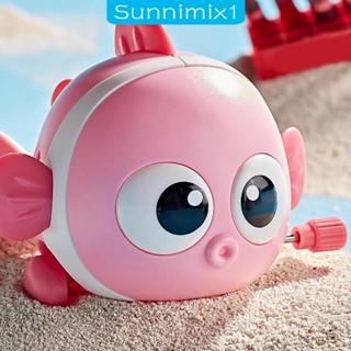 [Sunnimix1] ของเล่นลอยน้ํา รูปปลาไขลาน ทนทาน สําหรับเด็กผู้ชาย และเด็กผู้หญิง