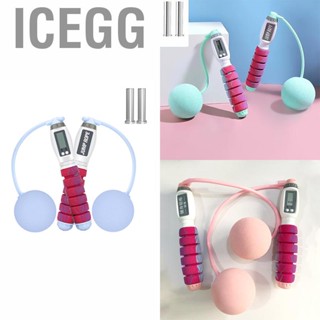 Icegg Ropeless Jump Rope Digital Cordless Intelligent Professional Training for Fittness