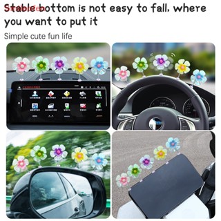 [Smileofen] ใหม่ ดอกไม้น่ารัก ประดับคอนโซลกลาง สําหรับตกแต่งภายในรถยนต์