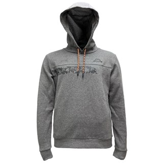 เสื้อฮูดดี้ แขนยาวสวมหัว รุ่น LOGO GINO Grey Charcoal Mel