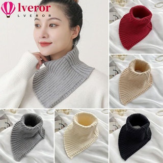 Lveror เสื้อคอเต่า ผ้าถัก กันลม ให้ความอบอุ่น แฟชั่น