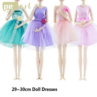 Pearlth ชุดเดรสตุ๊กตา ขนาด 30 ซม. ของเล่นสําหรับเด็กผู้หญิง DIY