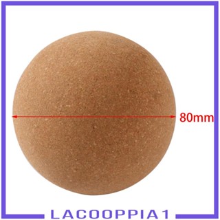 [Lacooppia1] ลูกบอลไม้คอร์ก สําหรับนวดร่างกาย เล่นโยคะ