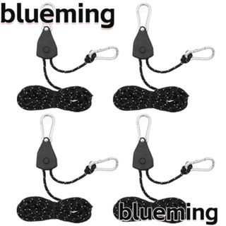 Blueming2 เชือกรอก แบบสะท้อนแสง 13 ฟุต สําหรับเรือคายัค เรือแคนู 4 ชิ้น