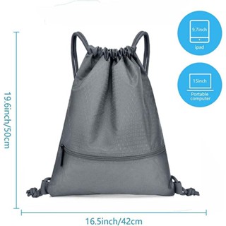 Waterproof Drawstring Bag Outdoor Hiking Bag Cycling Bag Leisure Bag Sports Backpack Gymsack