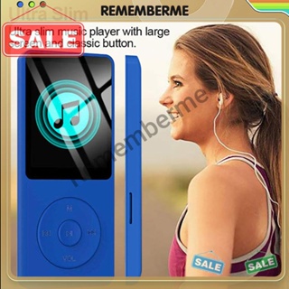 เครื่องเล่น MP3 HIFI เสียงเพลง MP3 พร้อมเครื่องบันทึกเสียง วิดีโอ วิทยุ FM E-Book [rememberme.th]